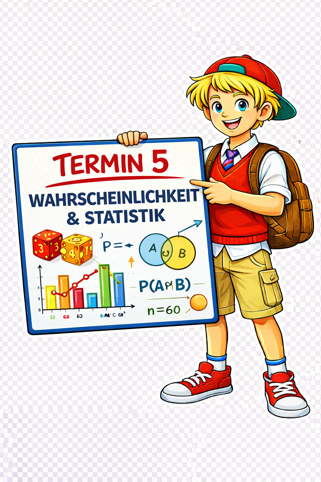 Mathe-Crashkurs – Einzeltermin 5: Wahrscheinlichkeit & Statistik 📊✨