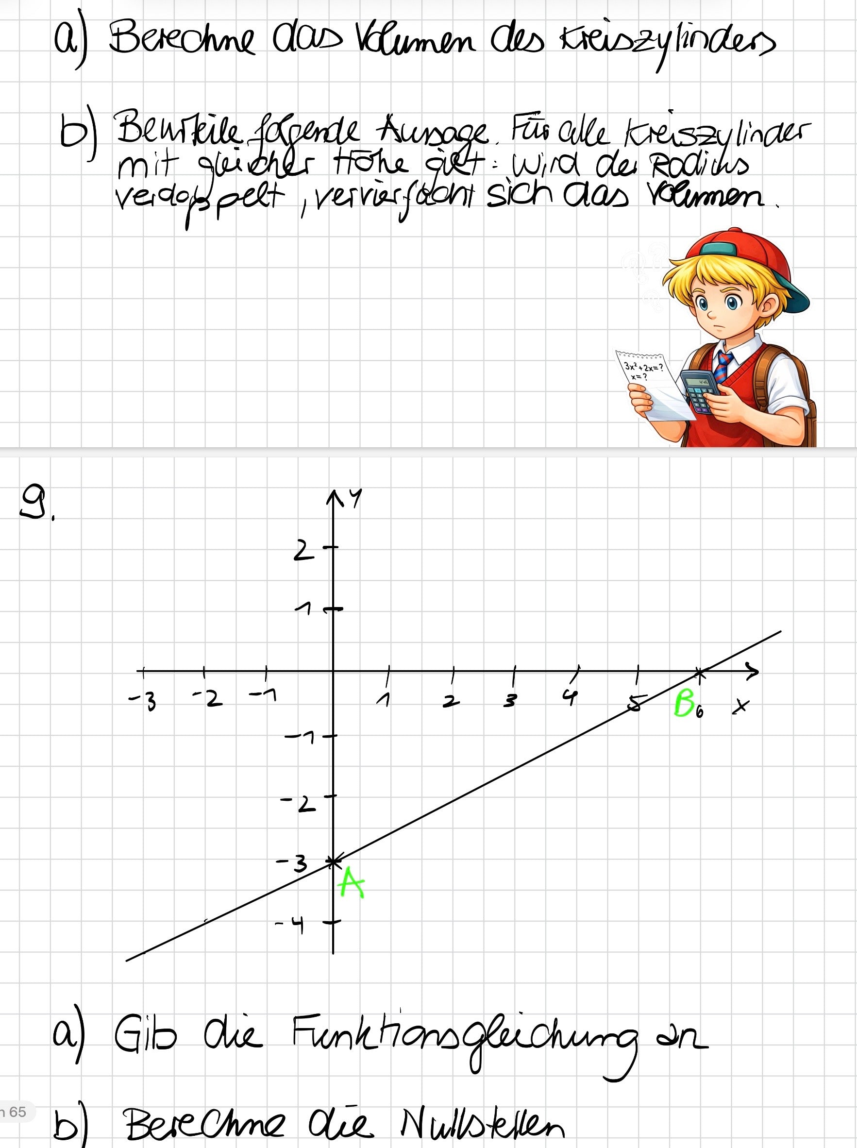 Mathe Abschlussprüfung 10. Klasse – 75 Prüfungsaufgaben mit Lösungen
